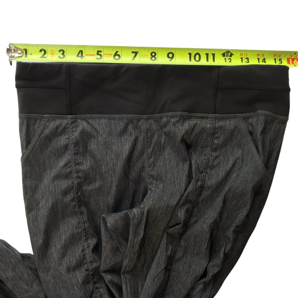 LUCY Athletic Dance Pants. Dark Gray. Size women's M. Drawstring at Cuff - Picture 10 of 10